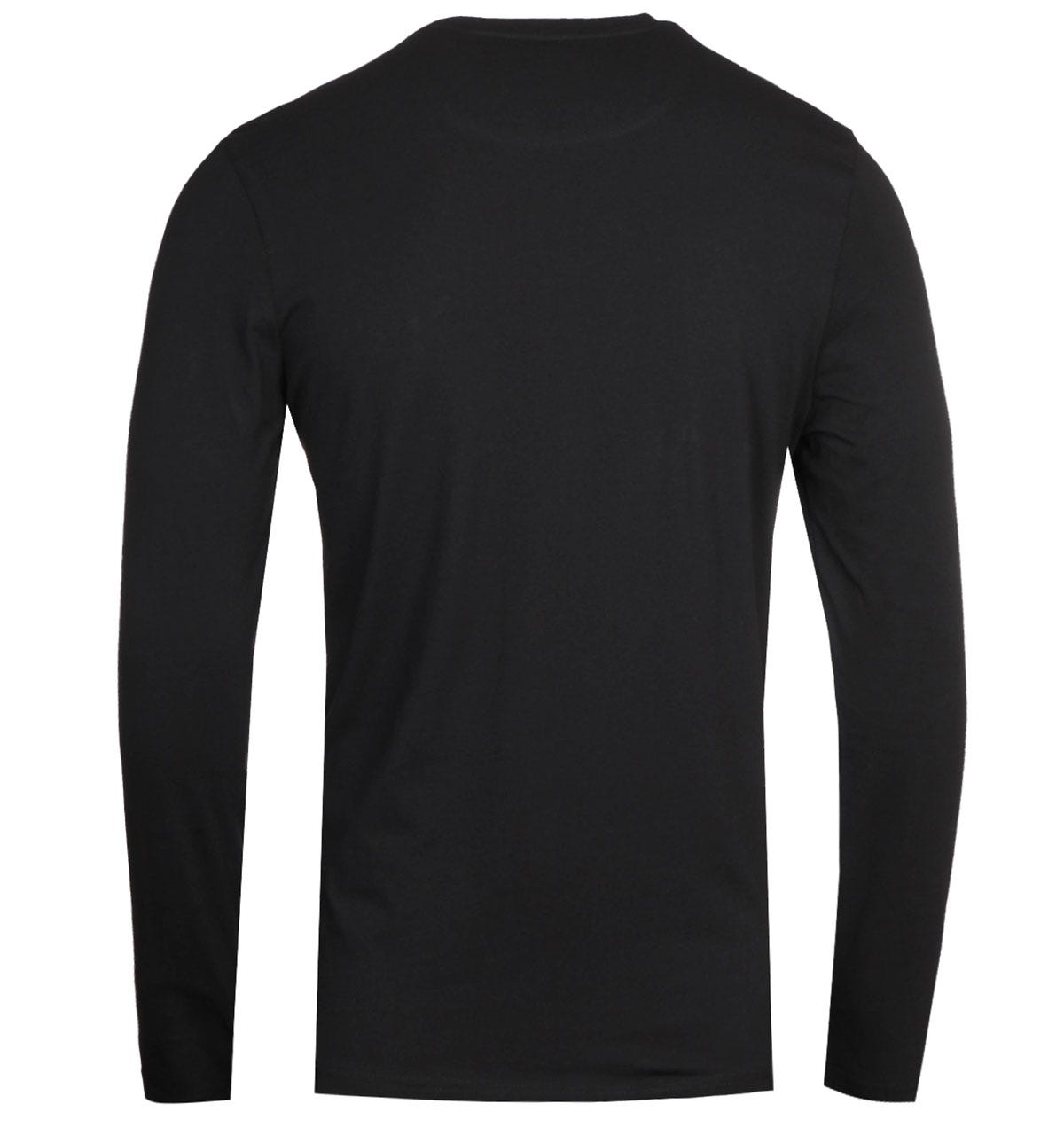 Essentielles Langarm-T-Shirt mit Rundhalsausschnitt