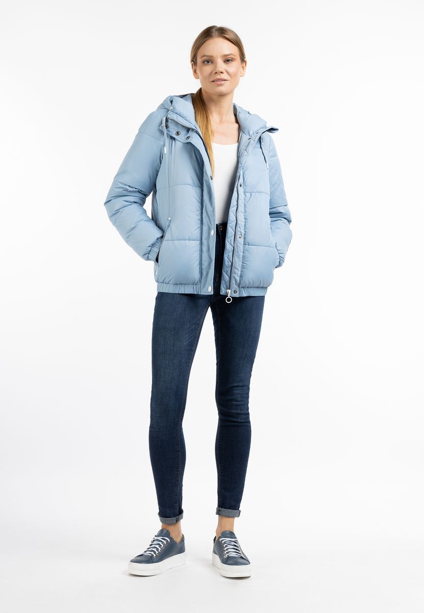 Dreimaster Jacke mit Wattierung Damen Hellblau