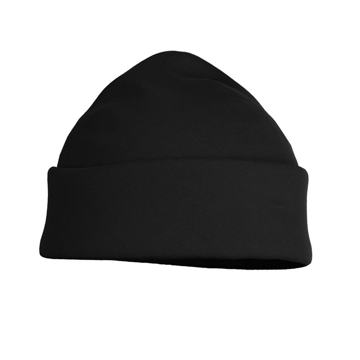 Klassische Beanie mit Umschlag und Logo