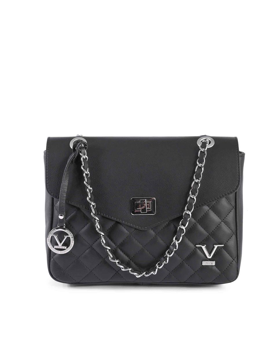 Sac à main pour femme V Italia V024M-S Sauvage Nero