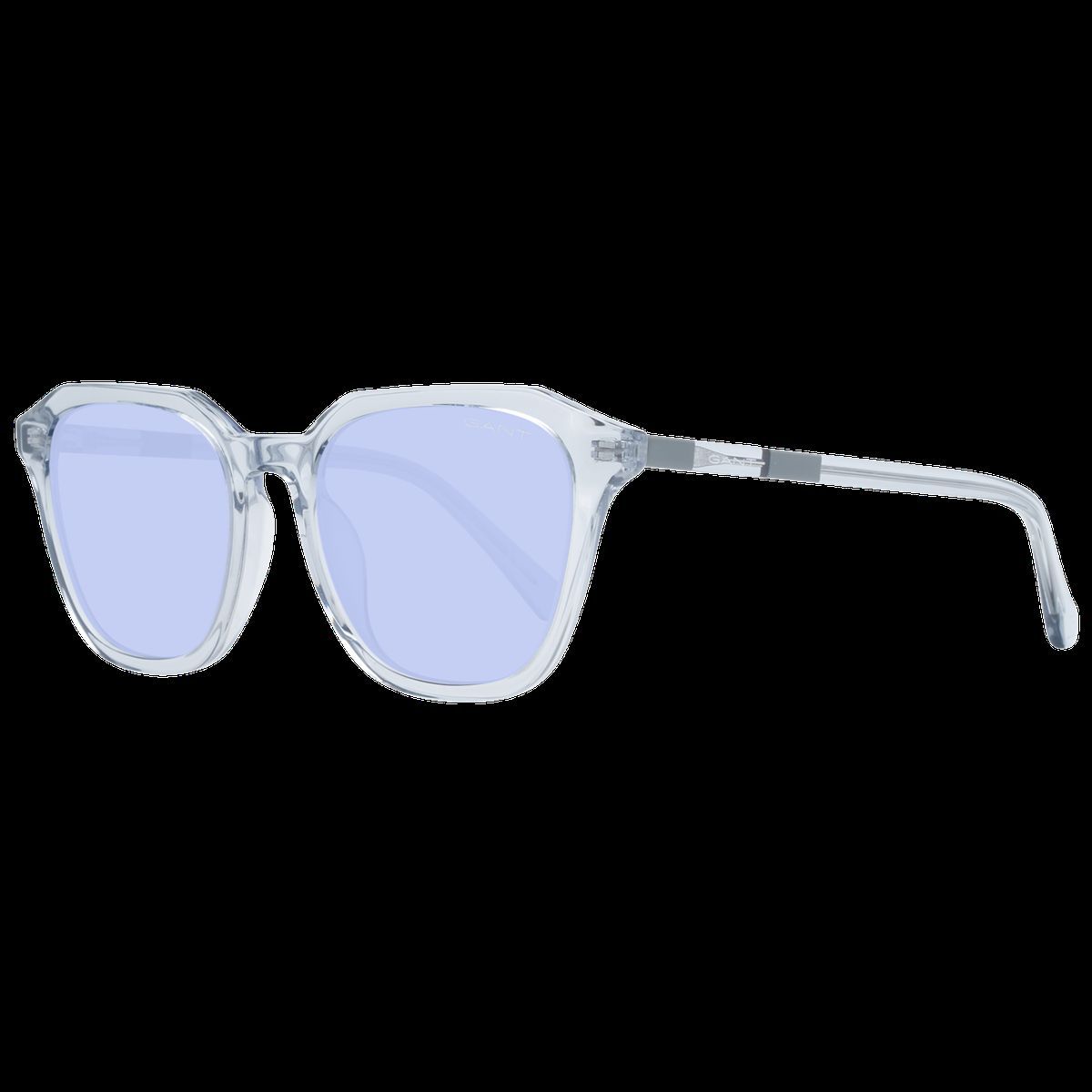 Moderne Sonnenbrille mit transparentem Rahmen