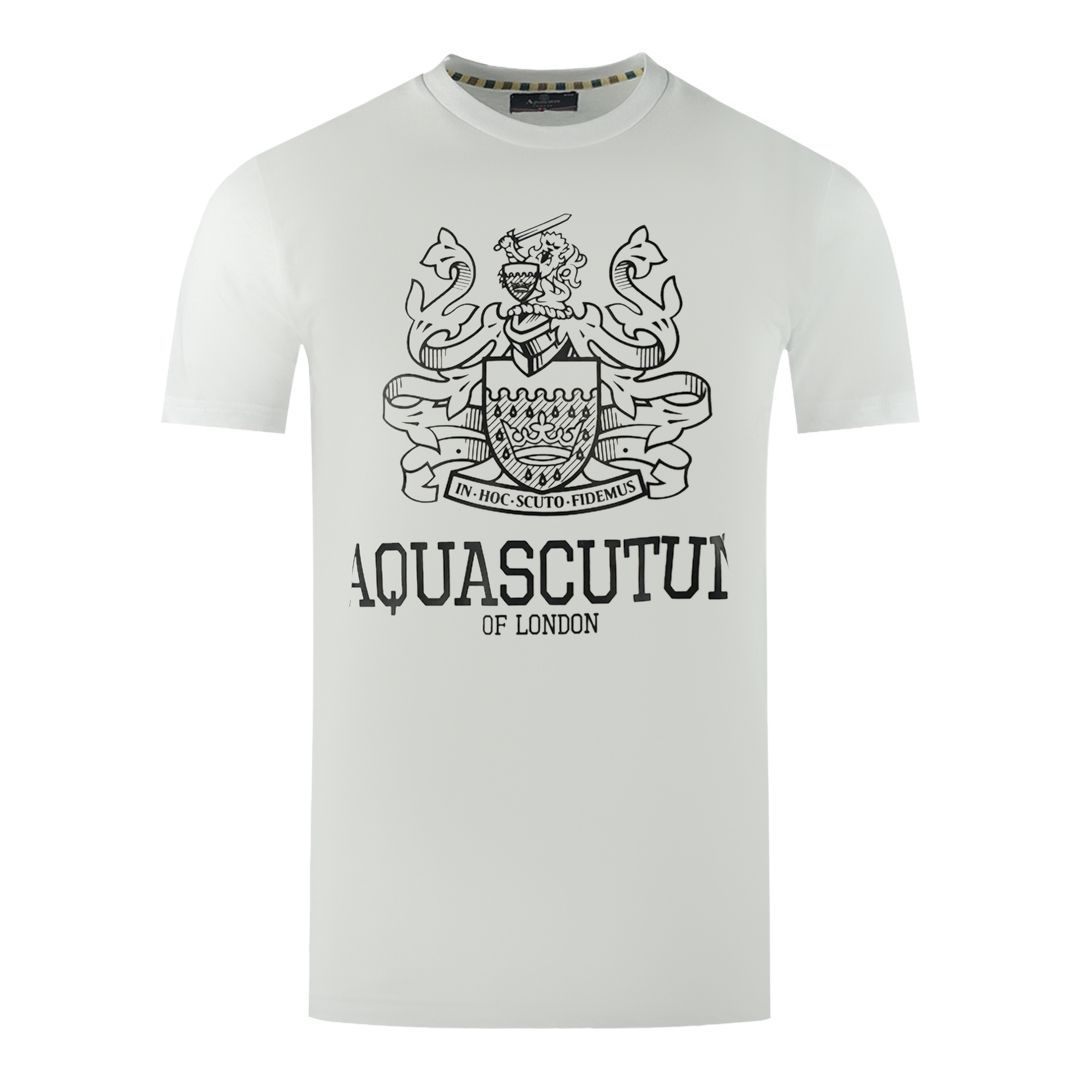 Aquascutum Logo Rundhals T-Shirt