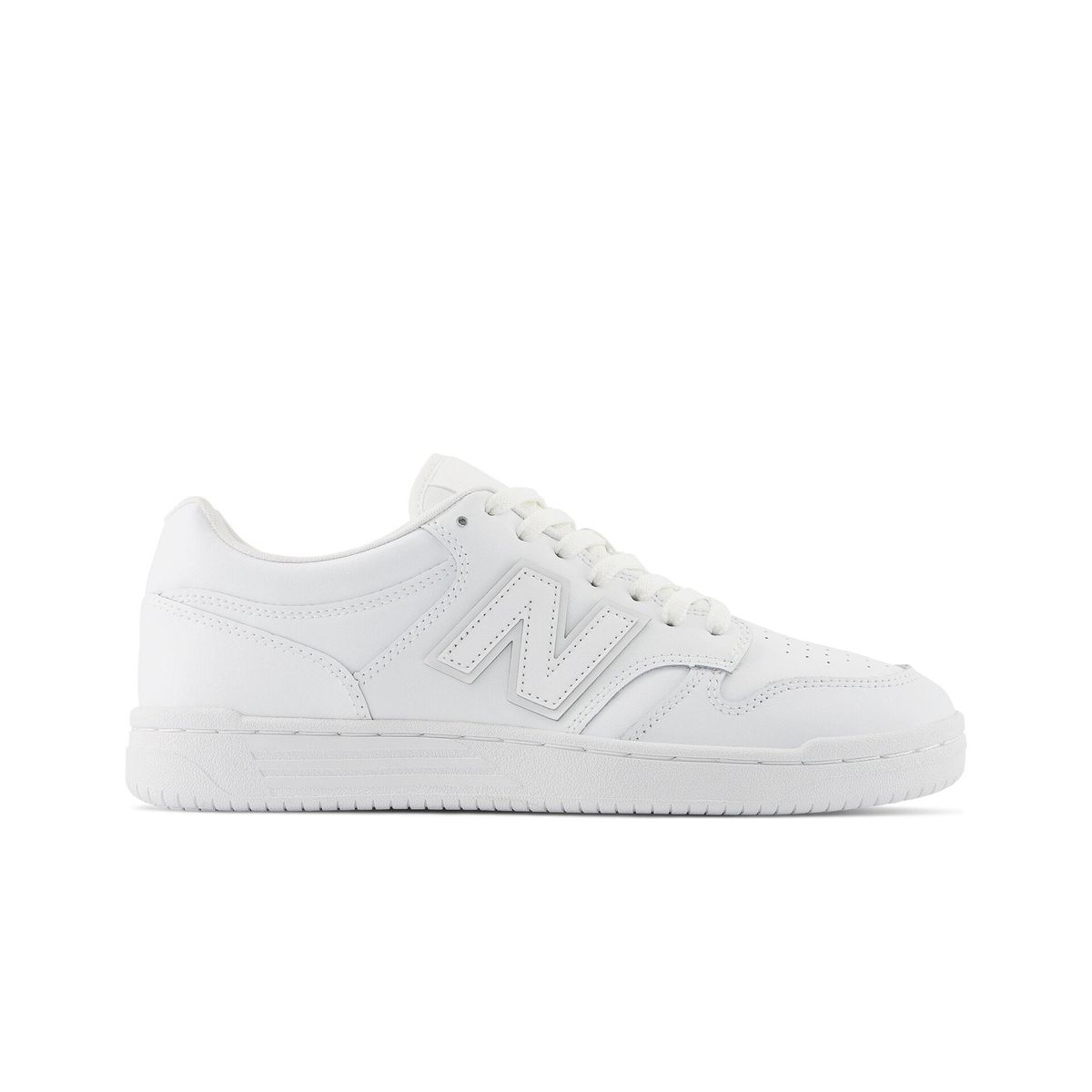 Unisex 480 weißer Ledersneaker
