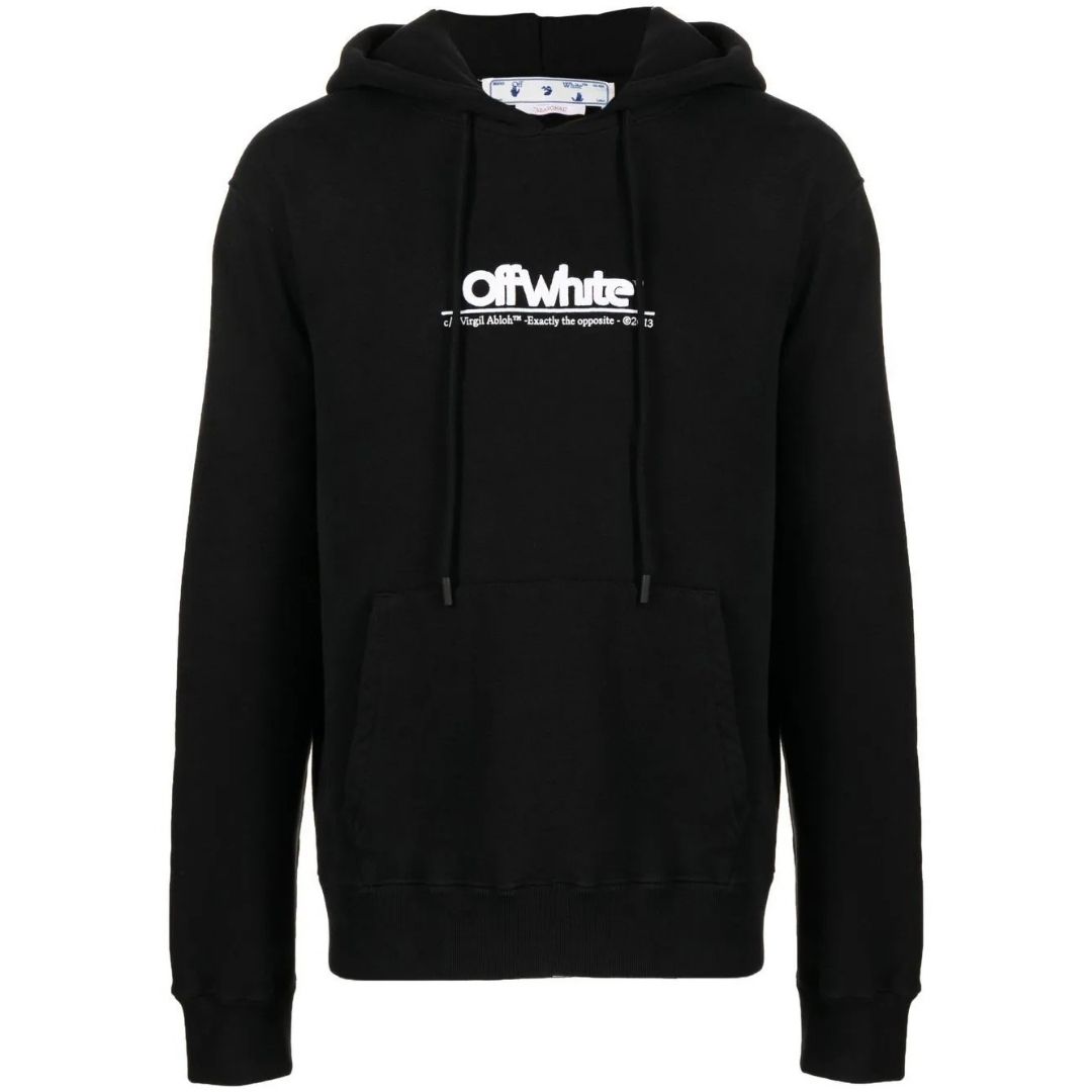 Kapuzenpullover mit Grafiklogo, schmale Passform