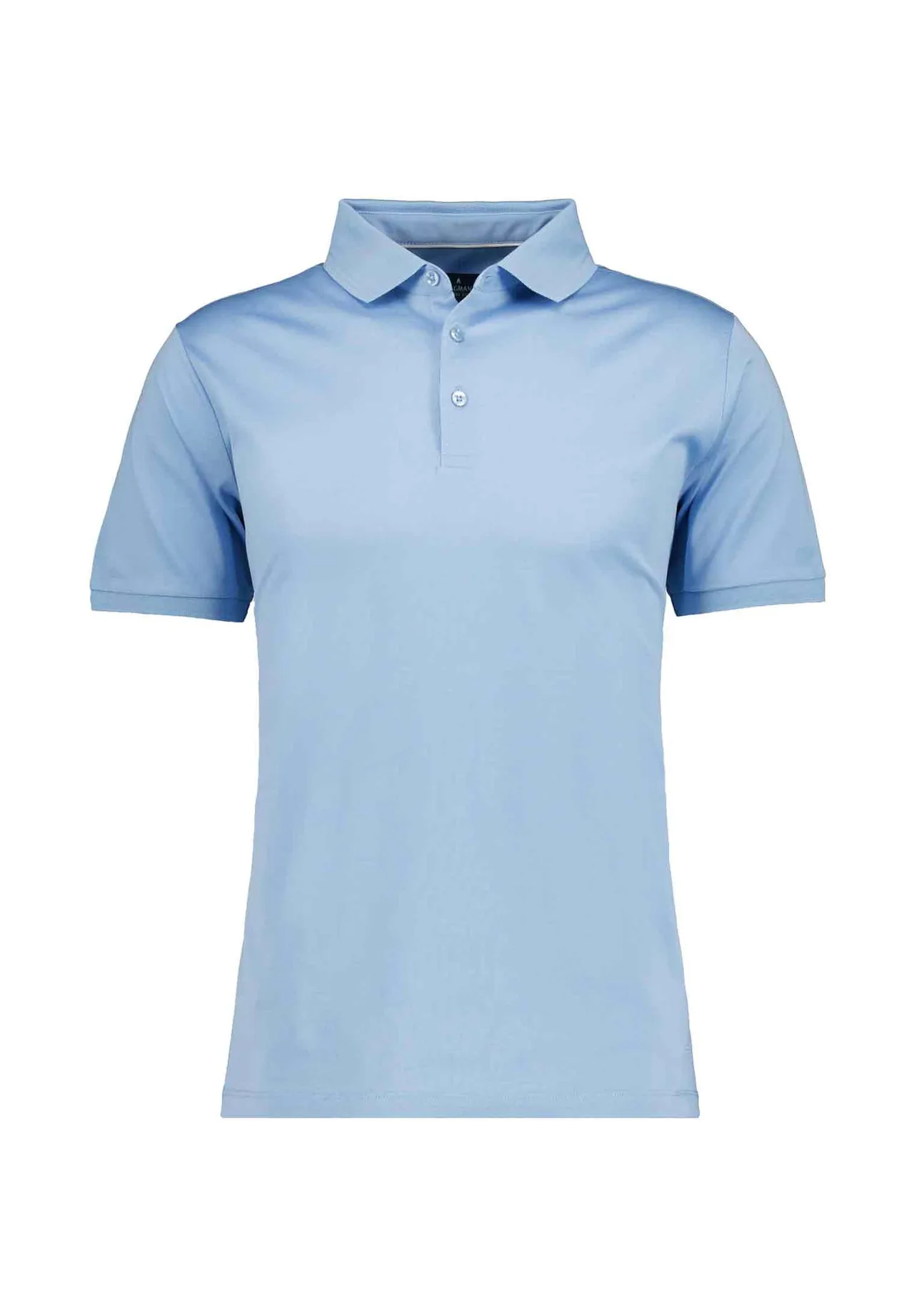 Klassisches Marineblaues Baumwoll-Poloshirt