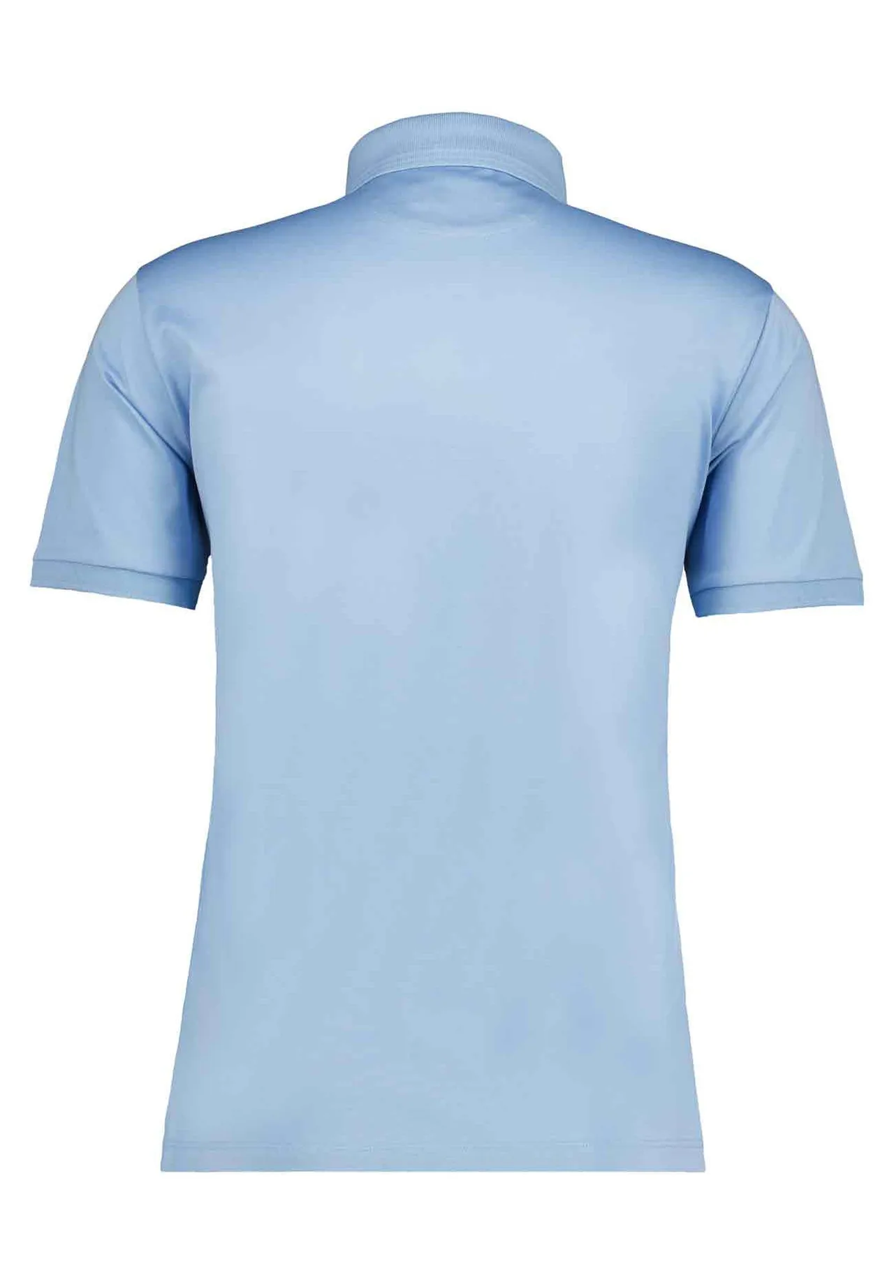 Klassisches Marineblaues Baumwoll-Poloshirt