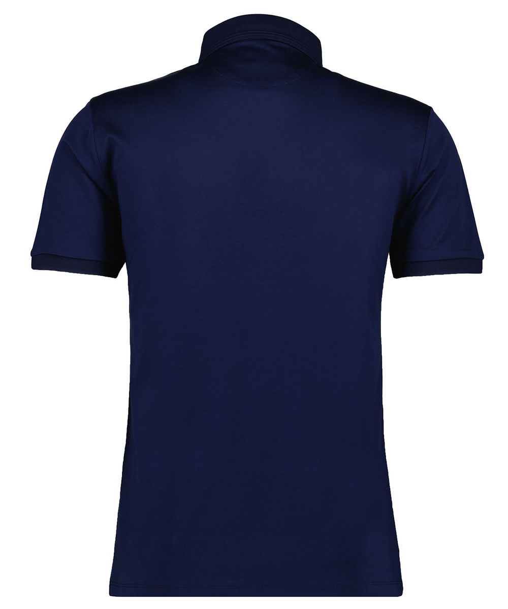 Klassisches Poloshirt aus merzerisierter Baumwolle