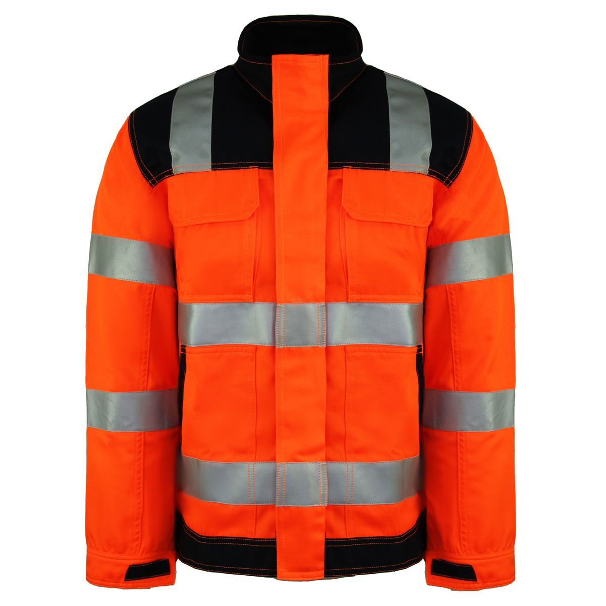 Herren Warnschutz Arbeitsjacke