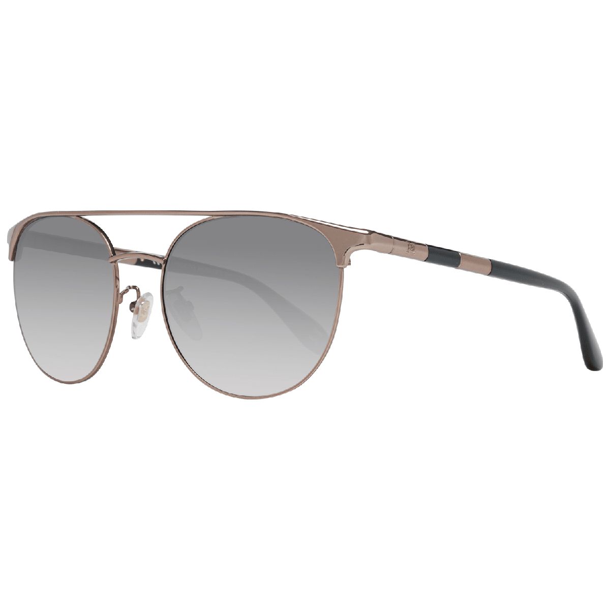 Sonnenbrille im Aviator-Stil mit bronzefarbenem Rahmen