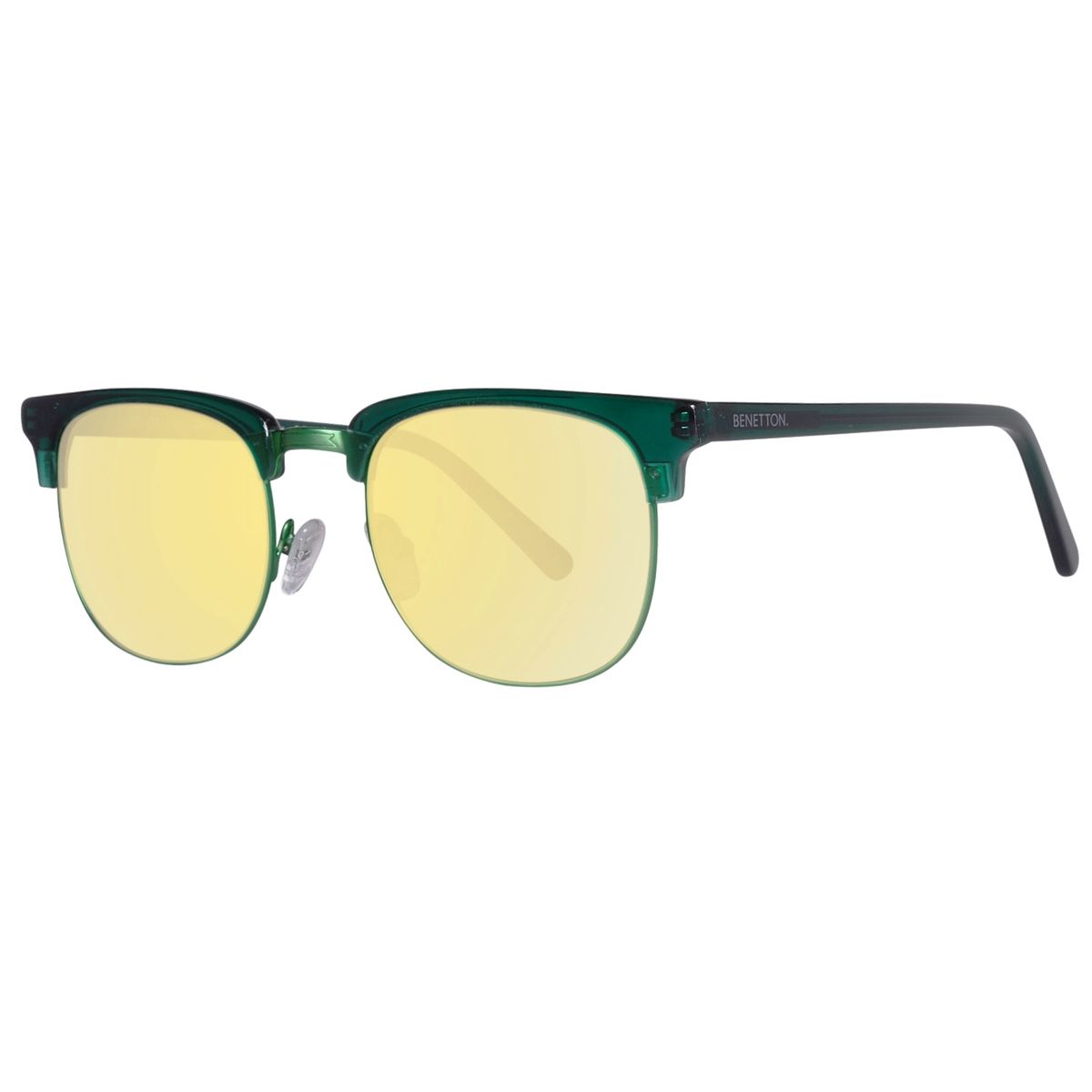 Grüne Sonnenbrille im Retro-Stil