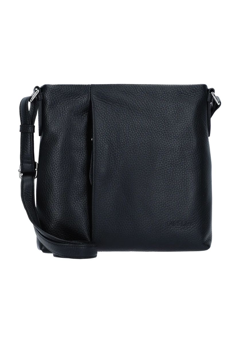 PICARD Umhängetasche, Leder, für Damen, schwarz, 99