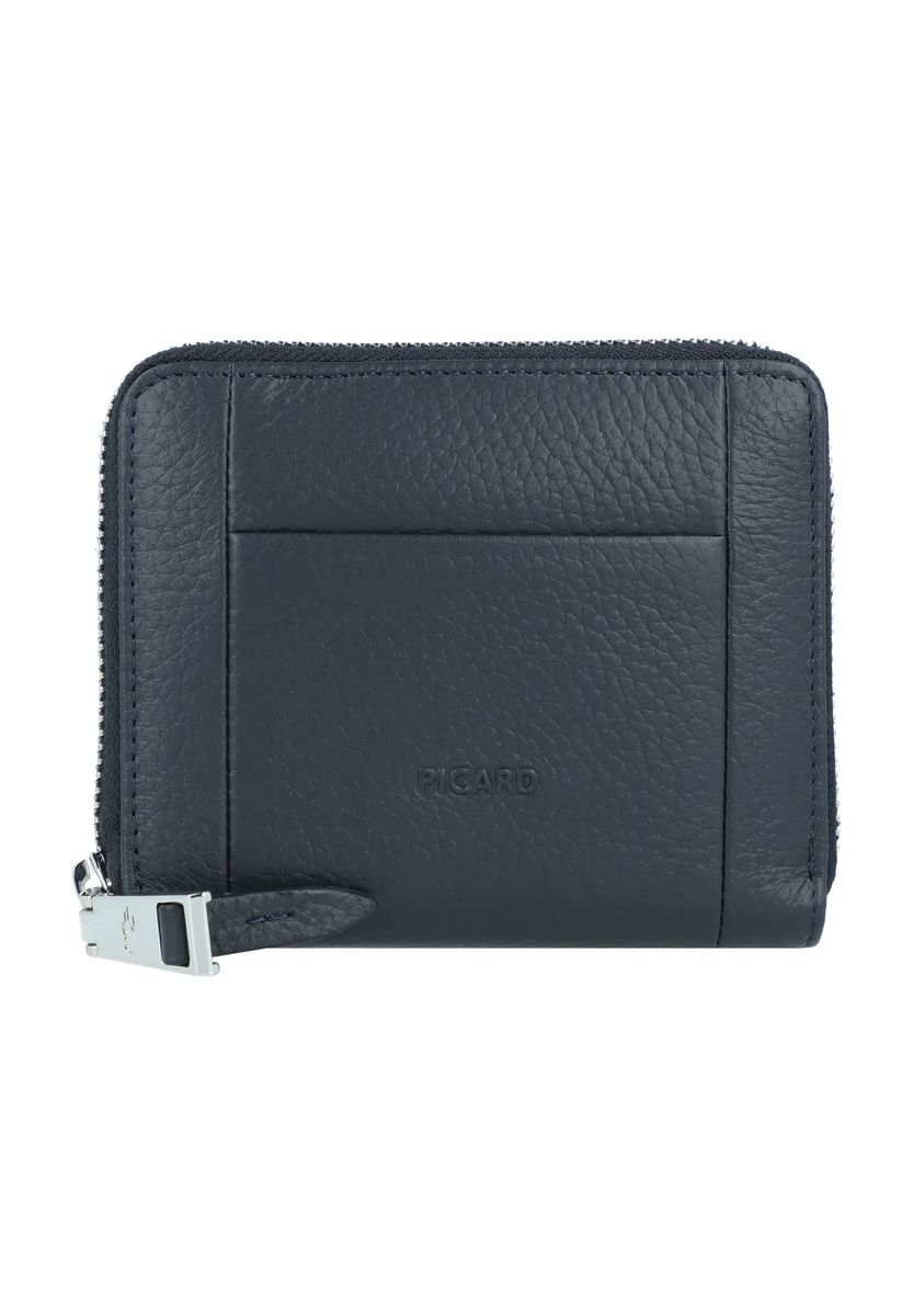 PICARD Brieftasche, Reißverschluss, Leder, für Damen, blau, 99