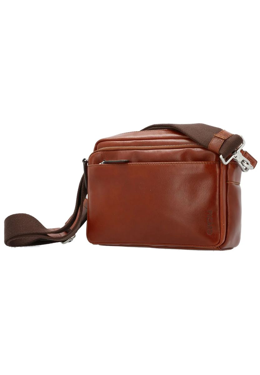 PICARD Umhängetasche "Buddy", Leder, uni, für Herren, braun, 99