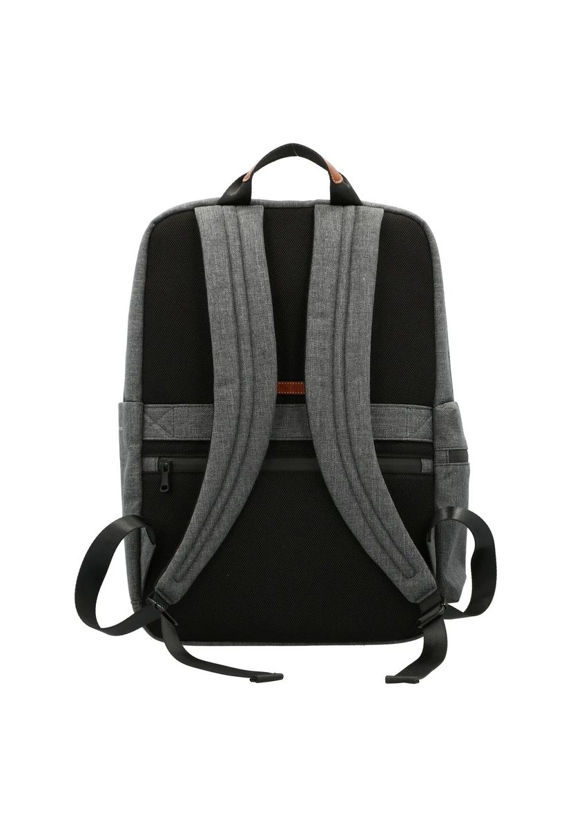 PICARD Businessrucksack, Laptopfach, Patch, für Herren, grau