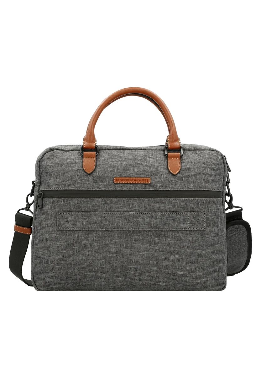 PICARD Laptoptasche, Patch, Frontfach, grau