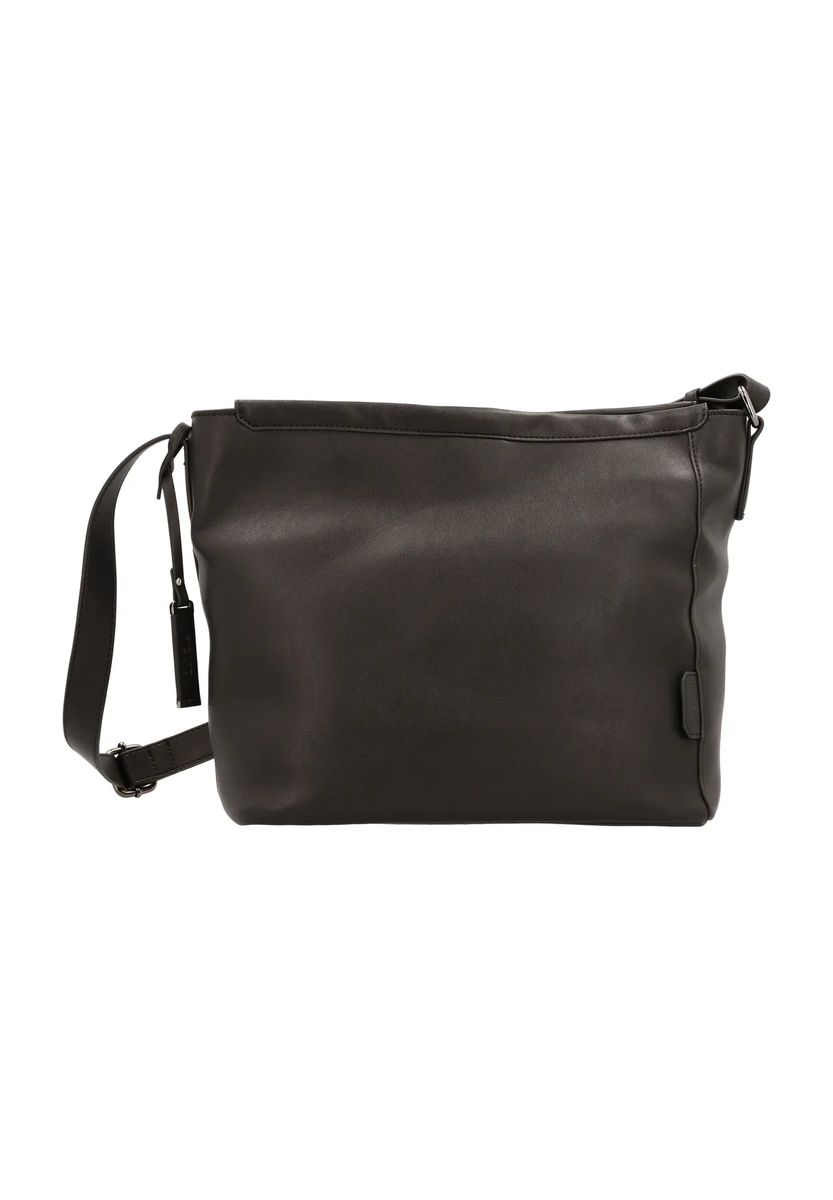 PICARD Schultertasche, Lederimitat, Magnetdruckknopf, für Damen, schwarz, 99