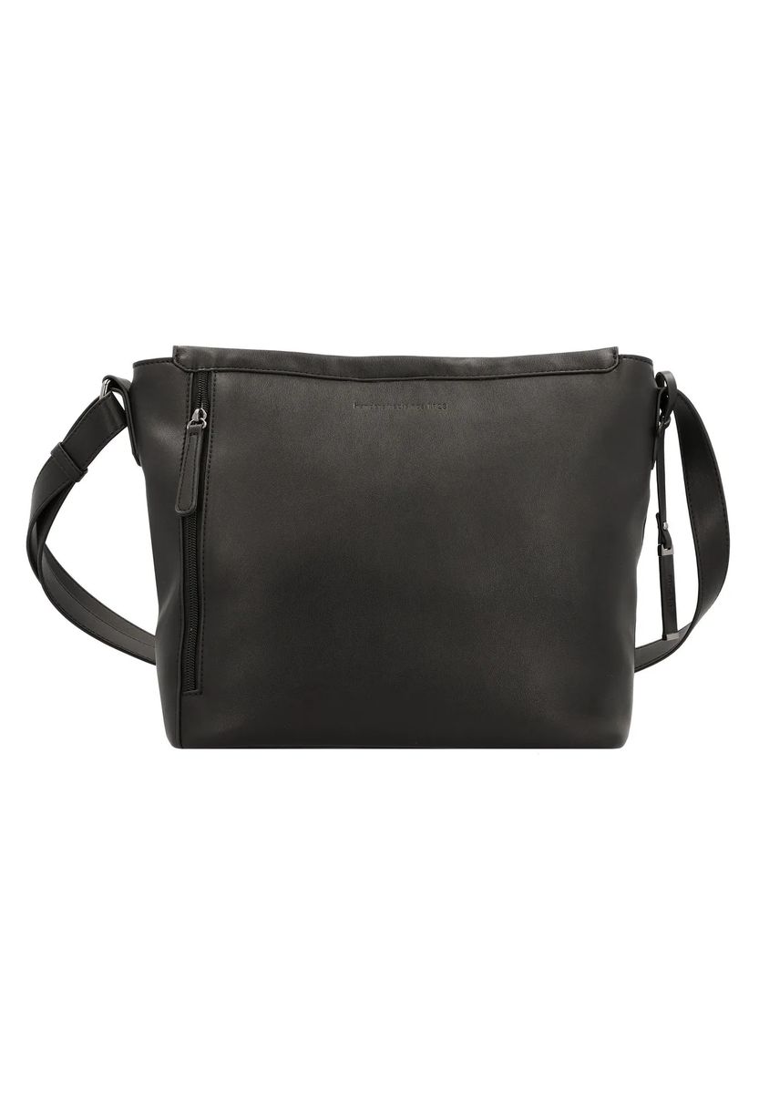 PICARD Schultertasche, Lederimitat, Magnetdruckknopf, für Damen, schwarz, 99