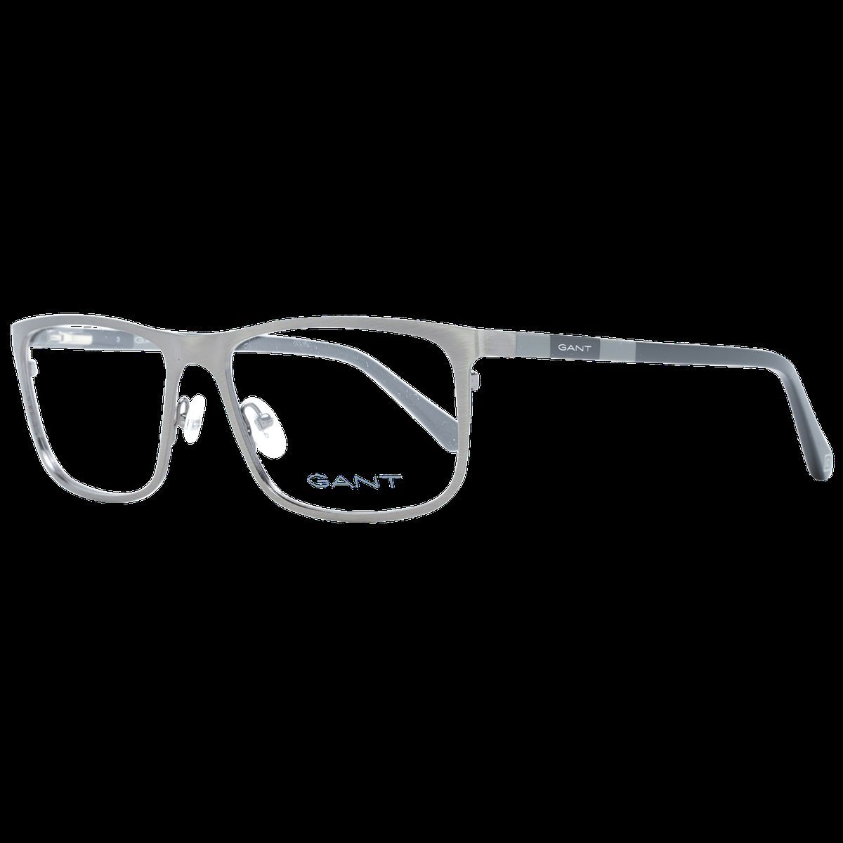 Eckige Metall Vollrandbrille