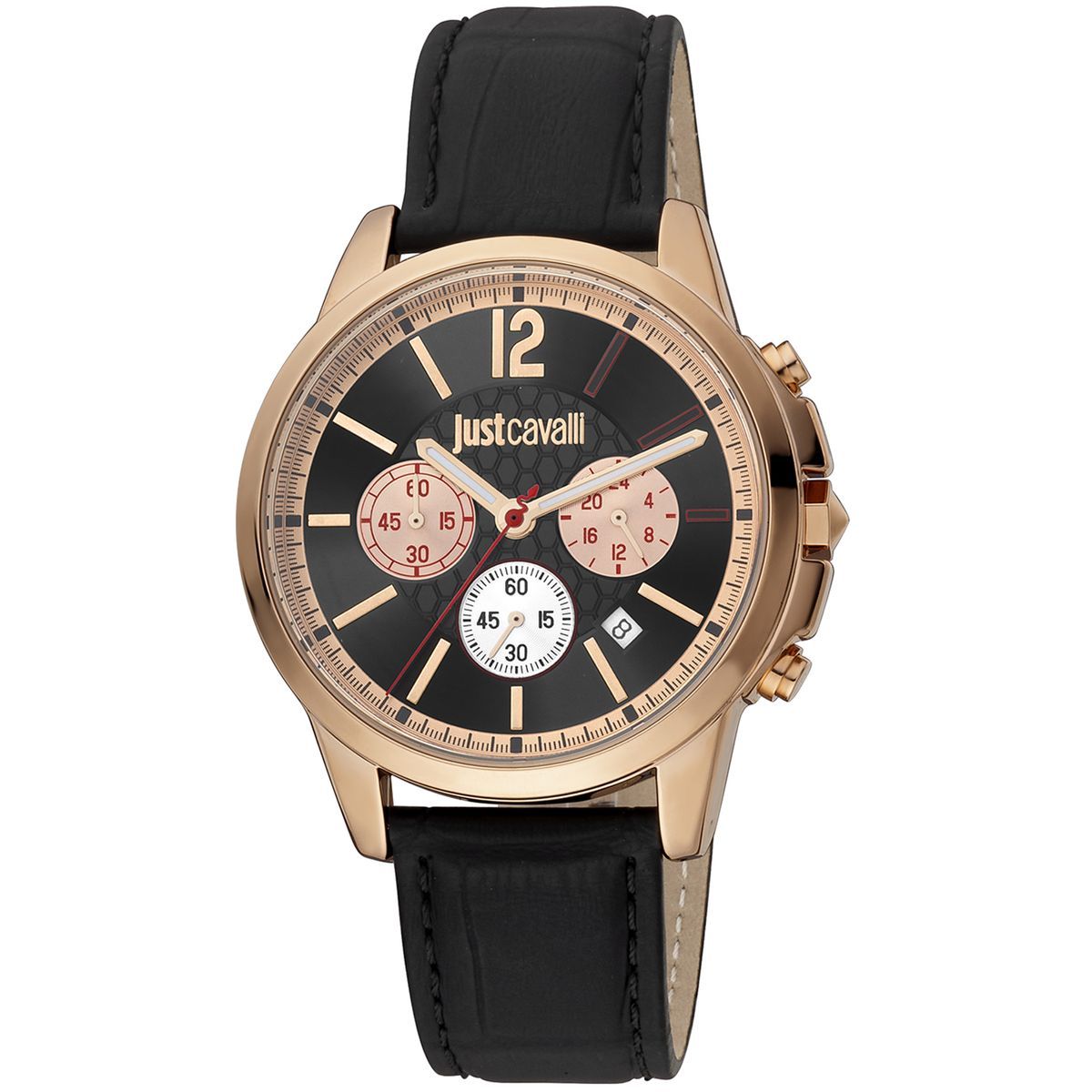 Herren Multifunktions Roségold Uhr