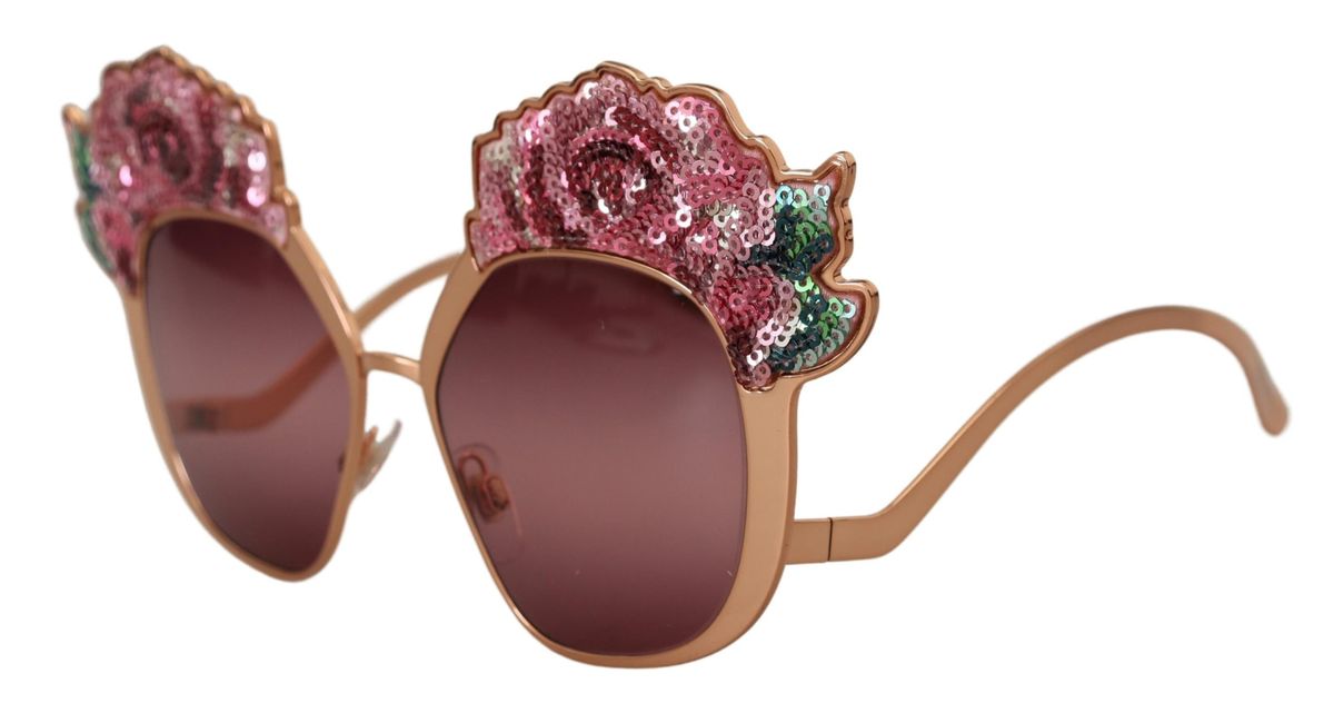 Rosen-Pailletten Stickerei Gestell
