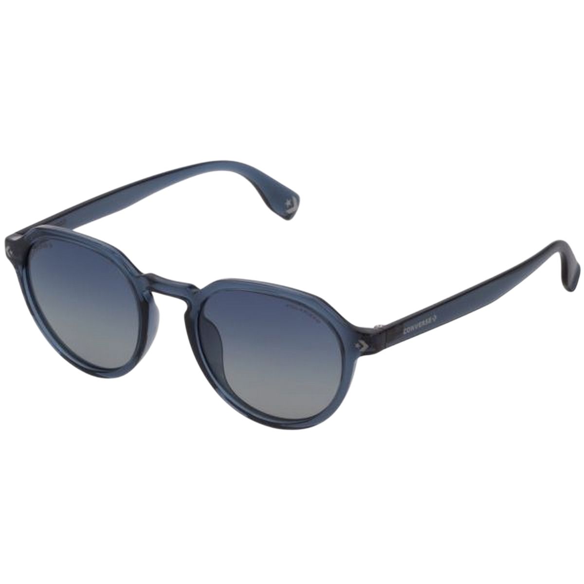 Runde Sonnenbrille mit Farbverlaufsgläsern