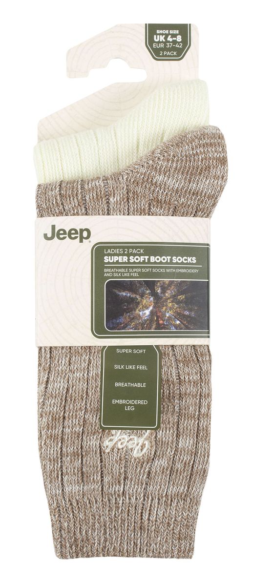 Weiche gerippte Stiefelsocken Packung