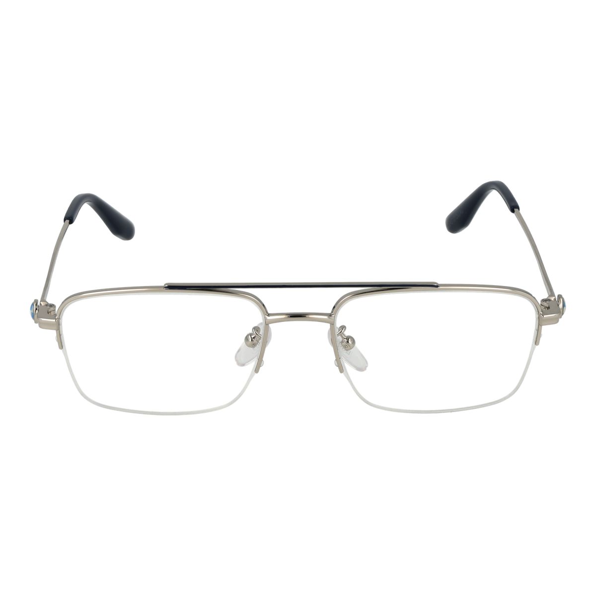 Elegante Halbrand-Brille im Pilotenstil