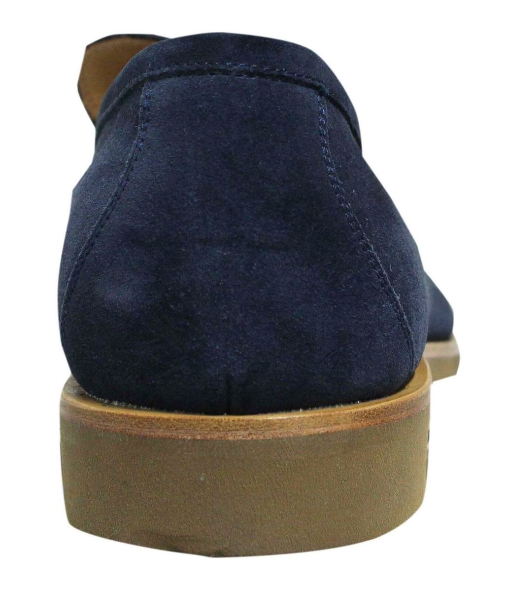 Klassische Slip-On Loafer aus Wildleder