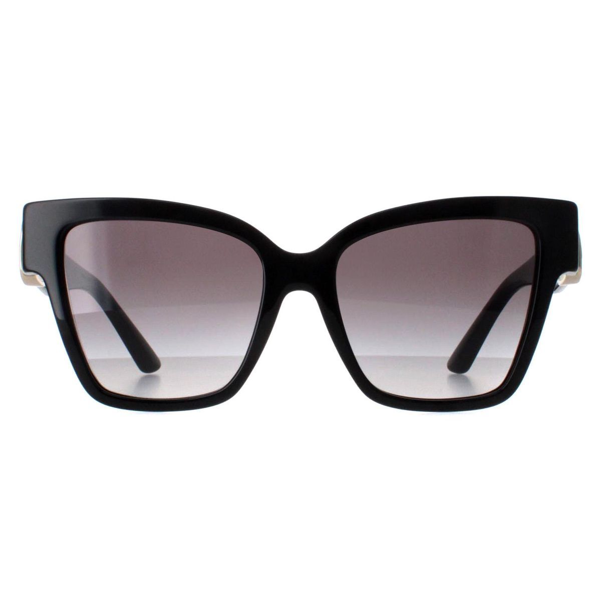 Schicke schwarze Sonnenbrille mit quadratischem Rahmen