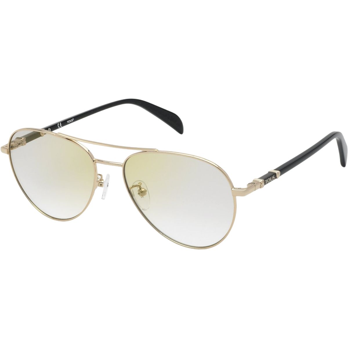 Aviator Sonnenbrille mit goldenem Rahmen