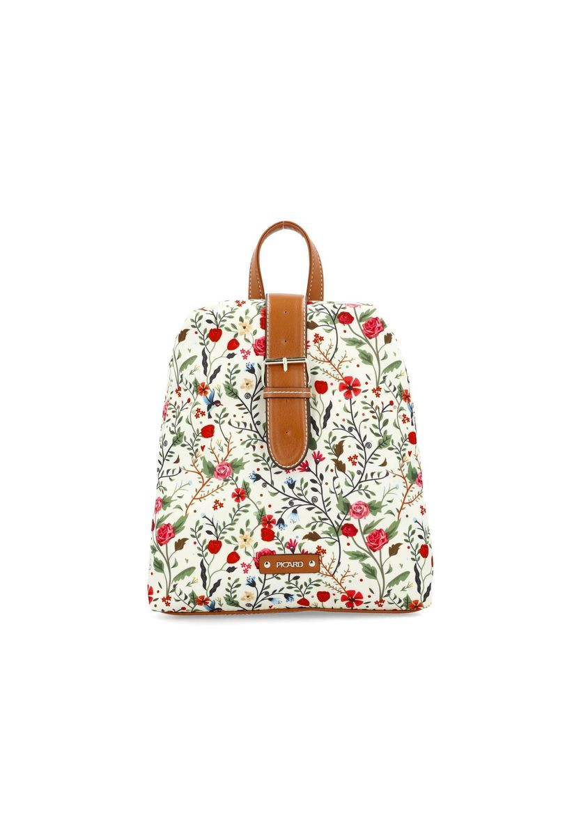 Rucksack Umhängetasche mit Blumenmuster