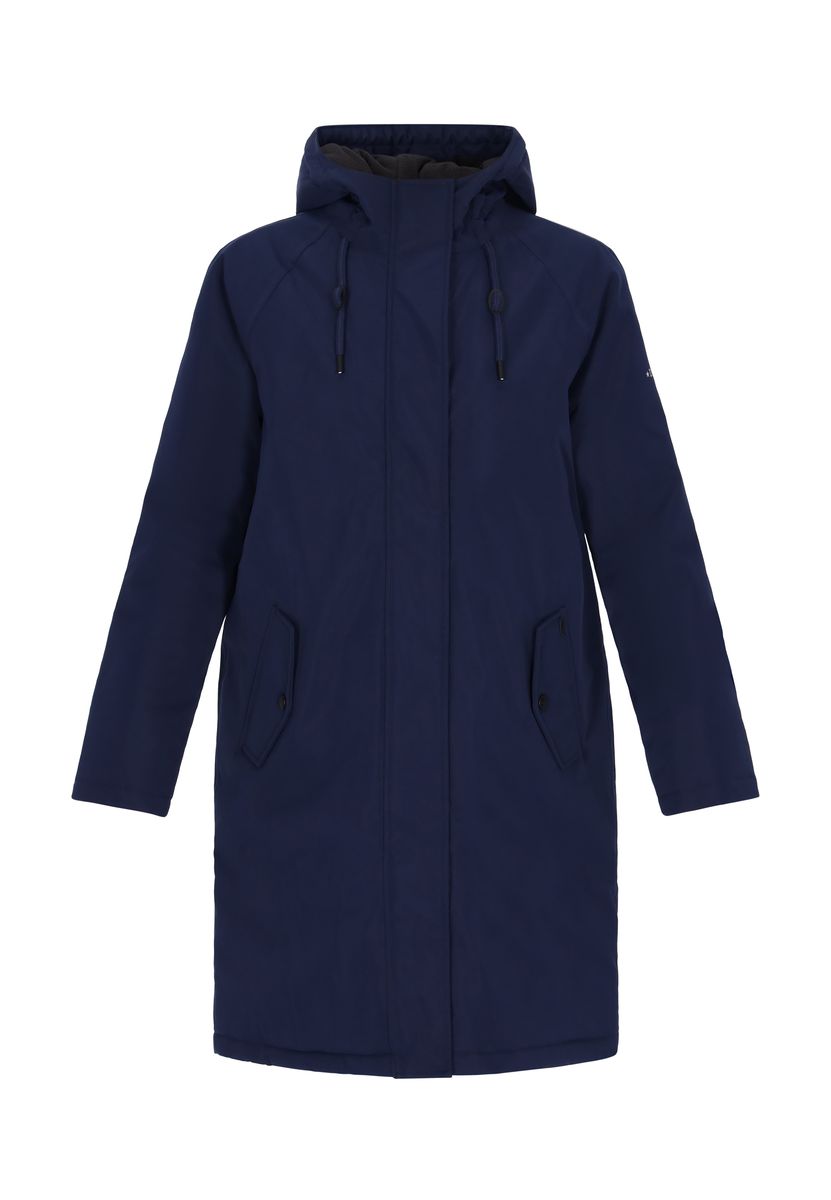 Kapuzen-wasserdichter Longline-Winterparka
