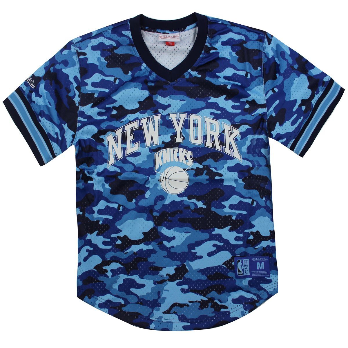 New York Knicks Camo Mesh T-Shirt