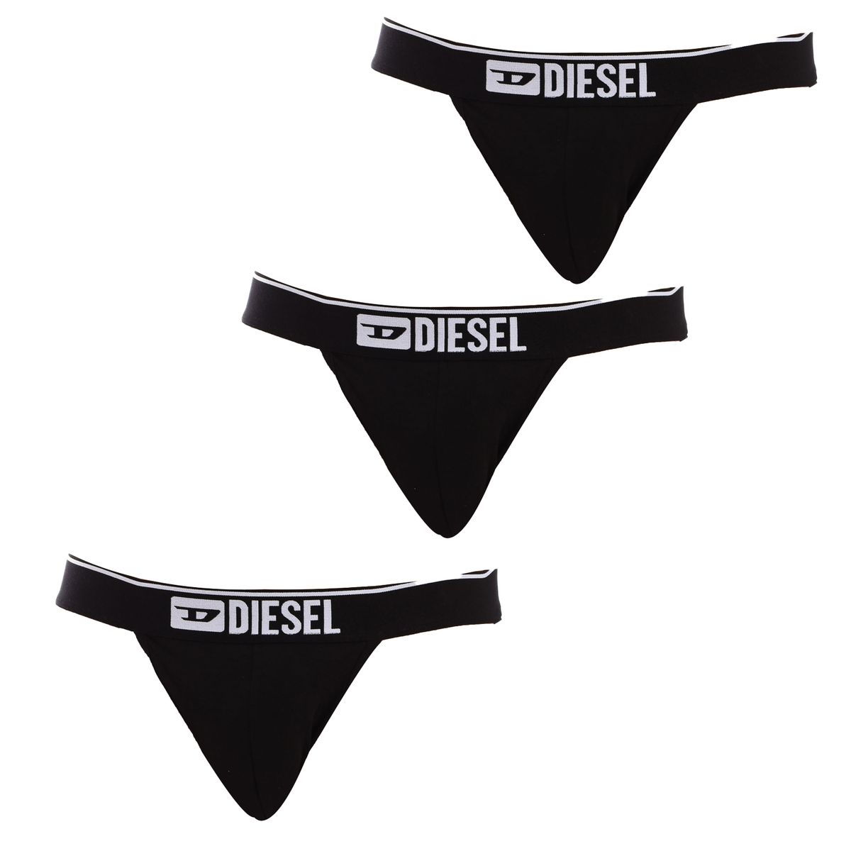 Schwarze, atmungsaktive Jockstraps aus Baumwollmischung