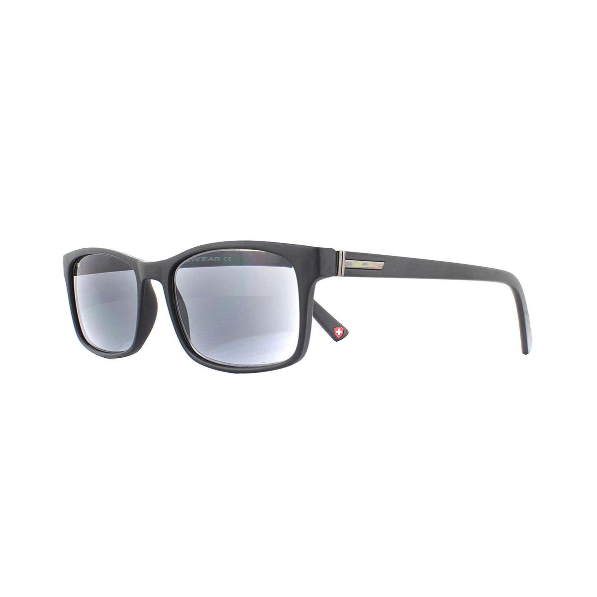 Rechteckige matte Lese-Sonnenbrille