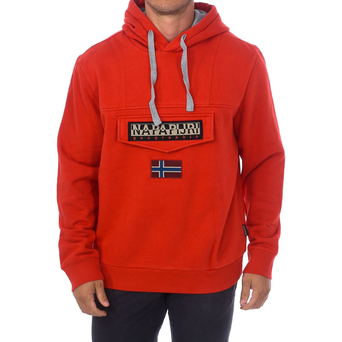 Kapuzenpullover mit lockerer Passform