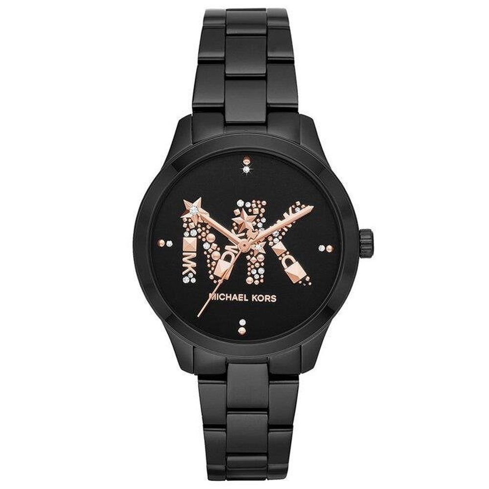 Runway Damen Armbanduhr Schwarz