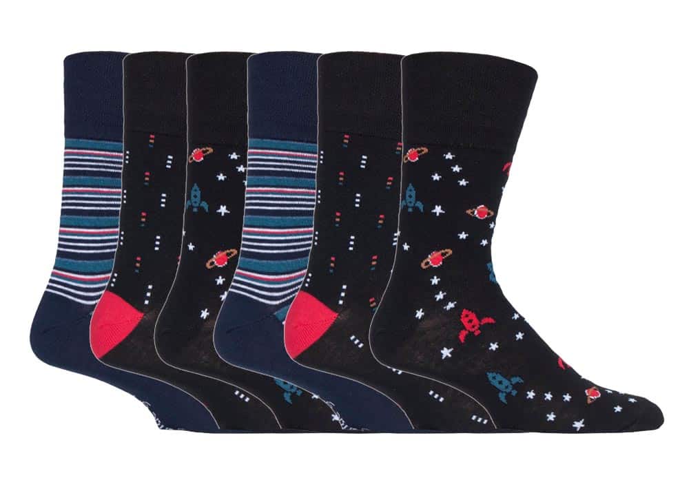 Gentle Grip - 6 Paar Herren Gentle Grip nicht elastische Socken - MGG548