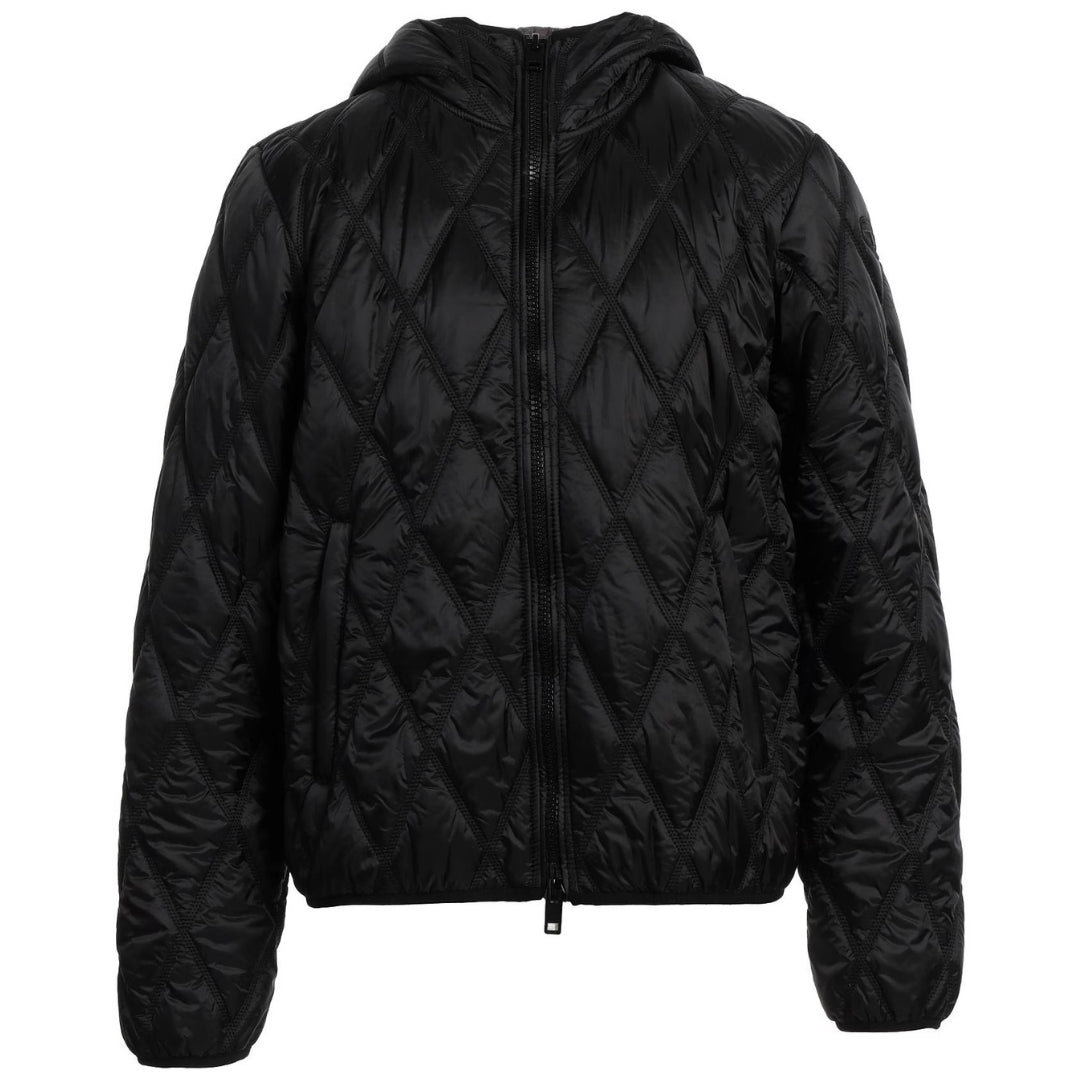 Diamantgesteppte Kapuzenjacke