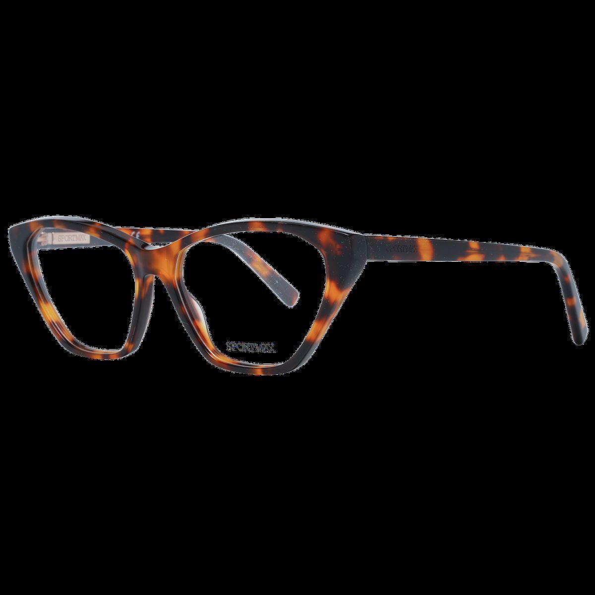 Geometrische Cateye-Brille mit Muster