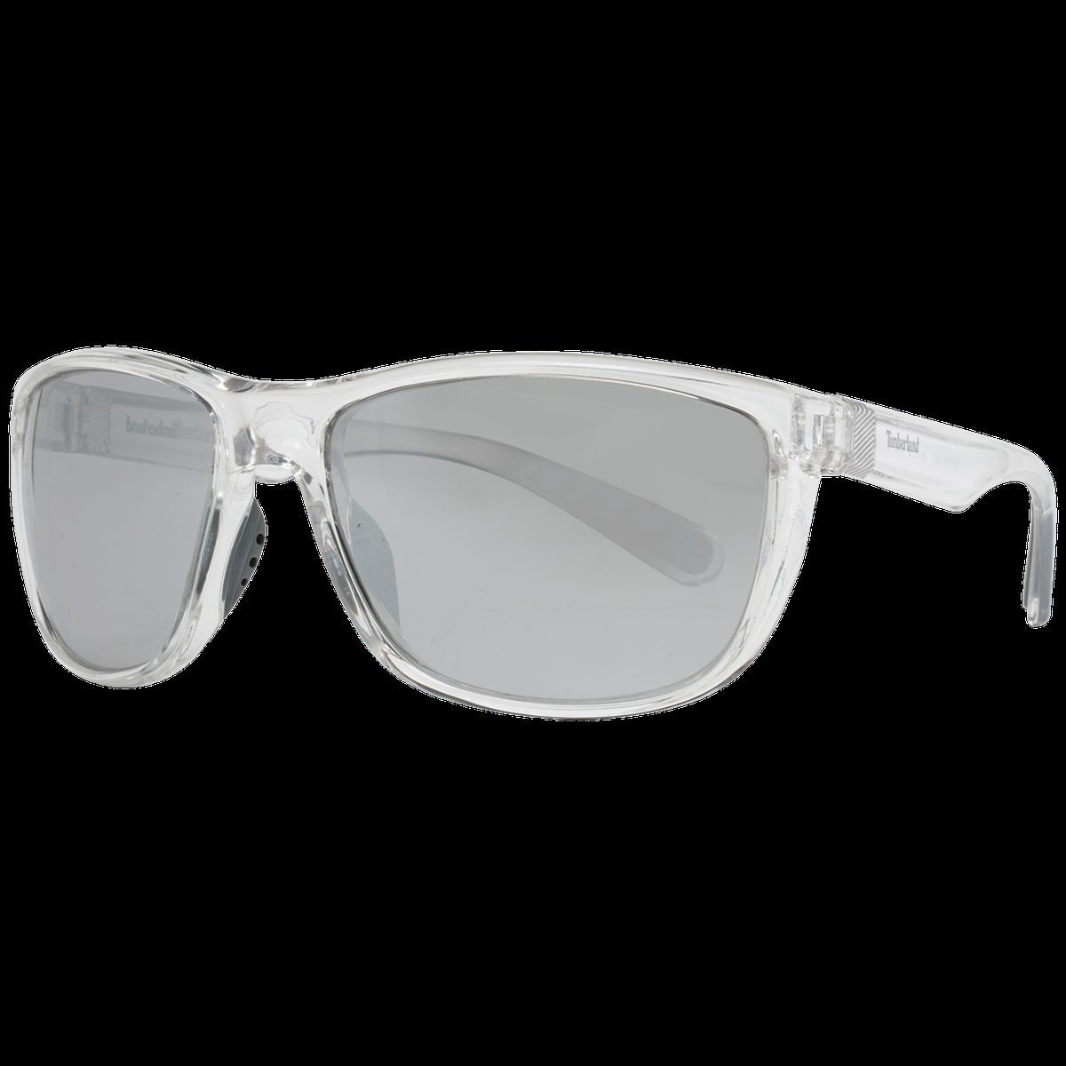 Transparente ovale Sonnenbrille