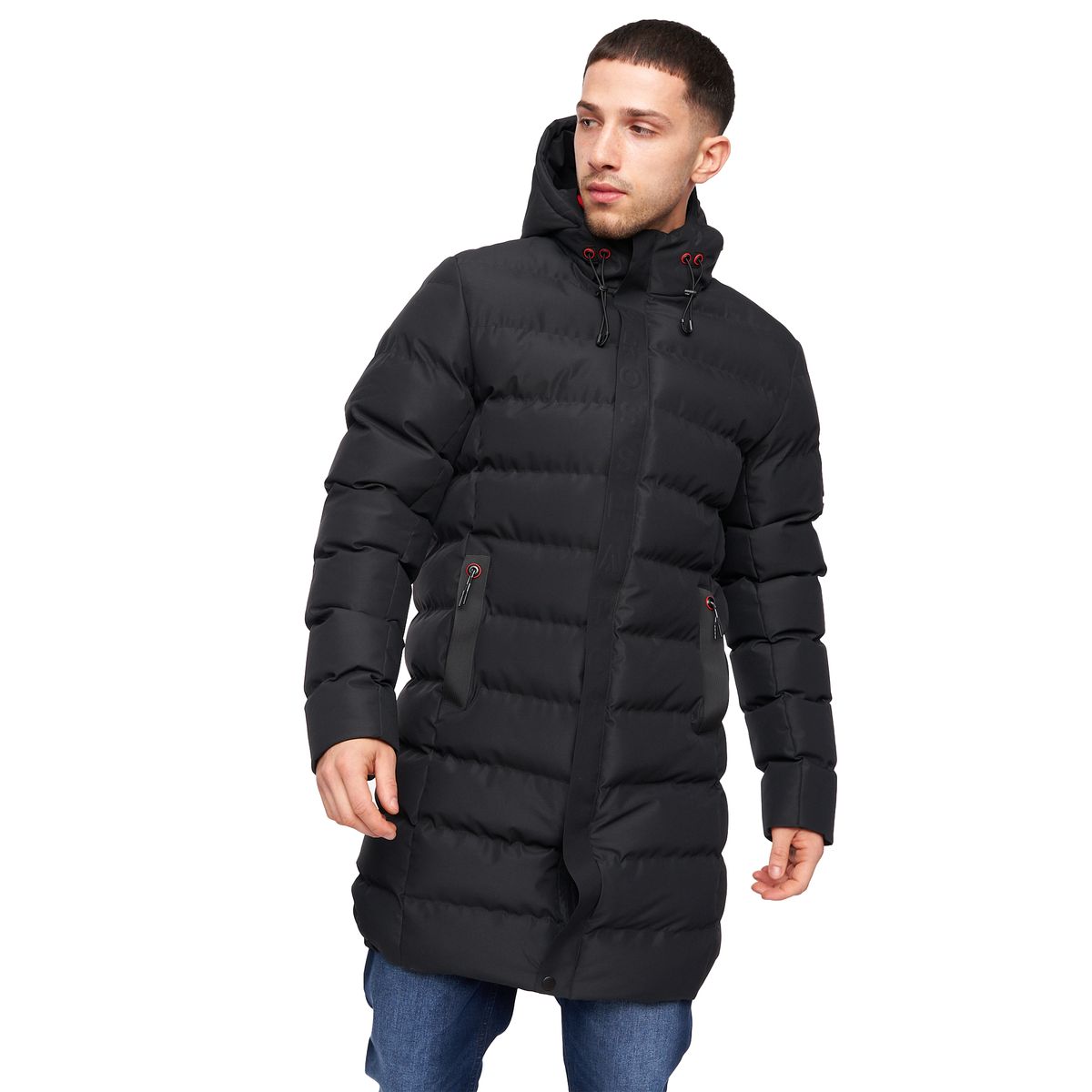 Crosshatch - "Longkamp" Jacke für Herren (Schwarz)
