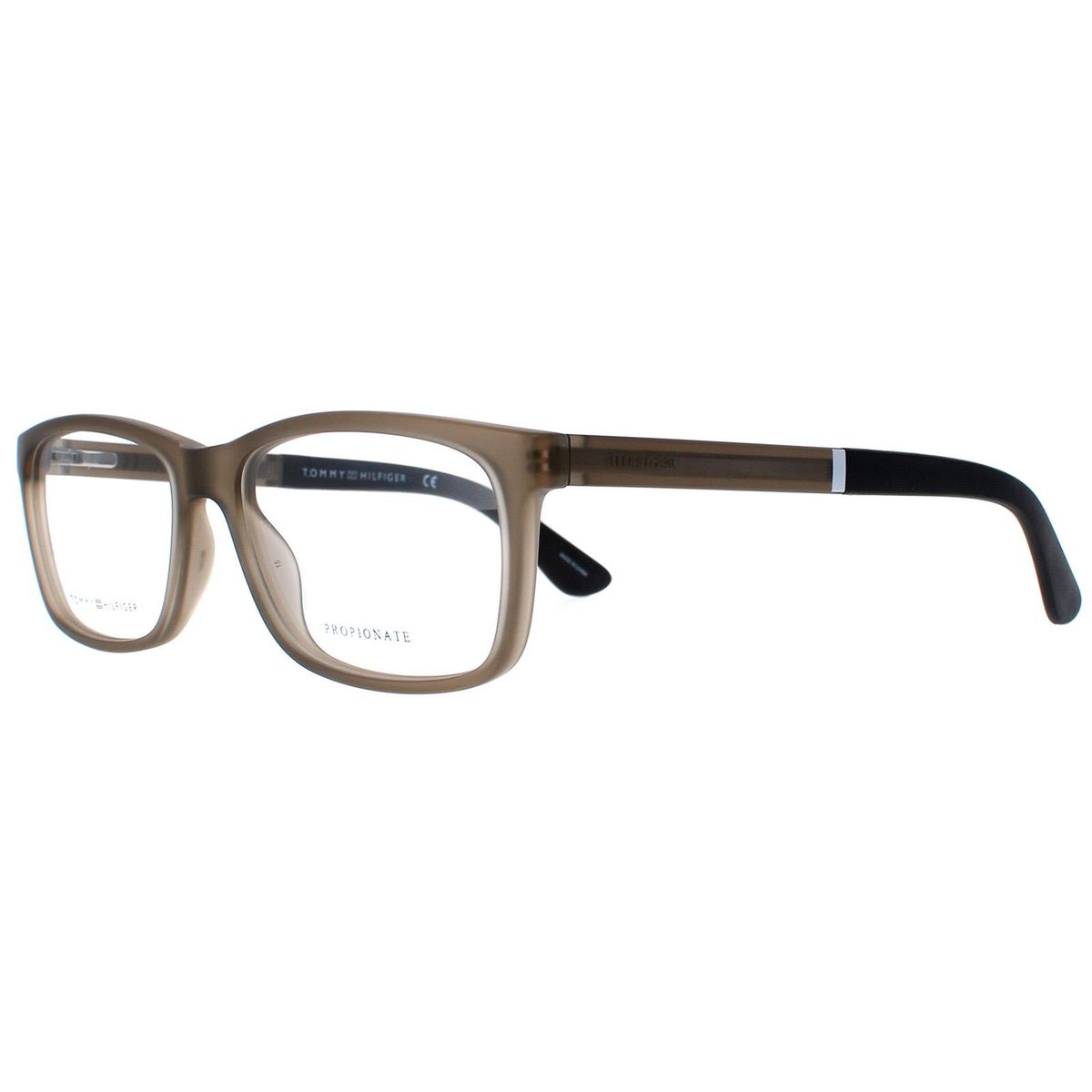 Elegante Matte Rechteckige Brillenfassung