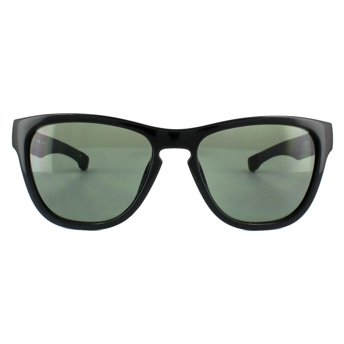 Klassische, schwarze Rechteck-Sonnenbrille