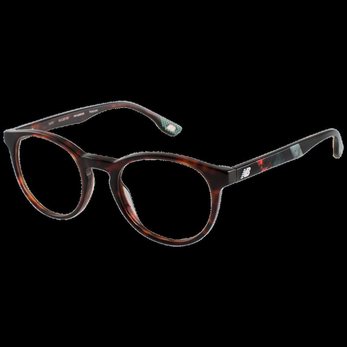 Runde Schildpatt Vollrand Brille