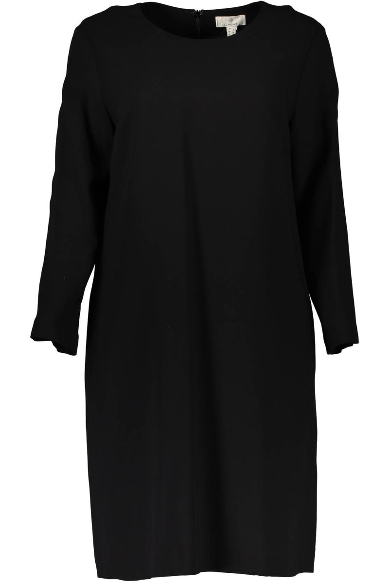 Gant Damen Schwarzes Elastan Kleid