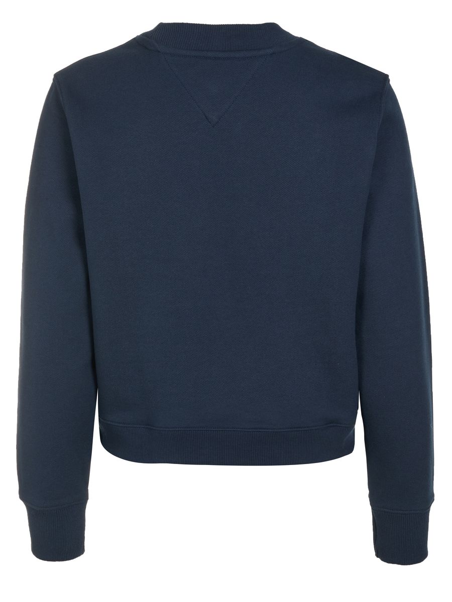 Klassisches Logo-Sweatshirt mit Rundhalsausschnitt