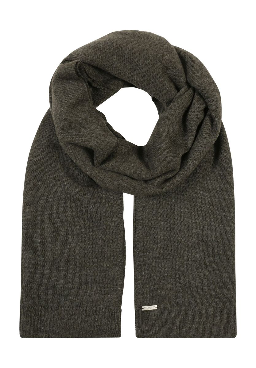 Eleganter Kaschmir Strickschal Uni Design