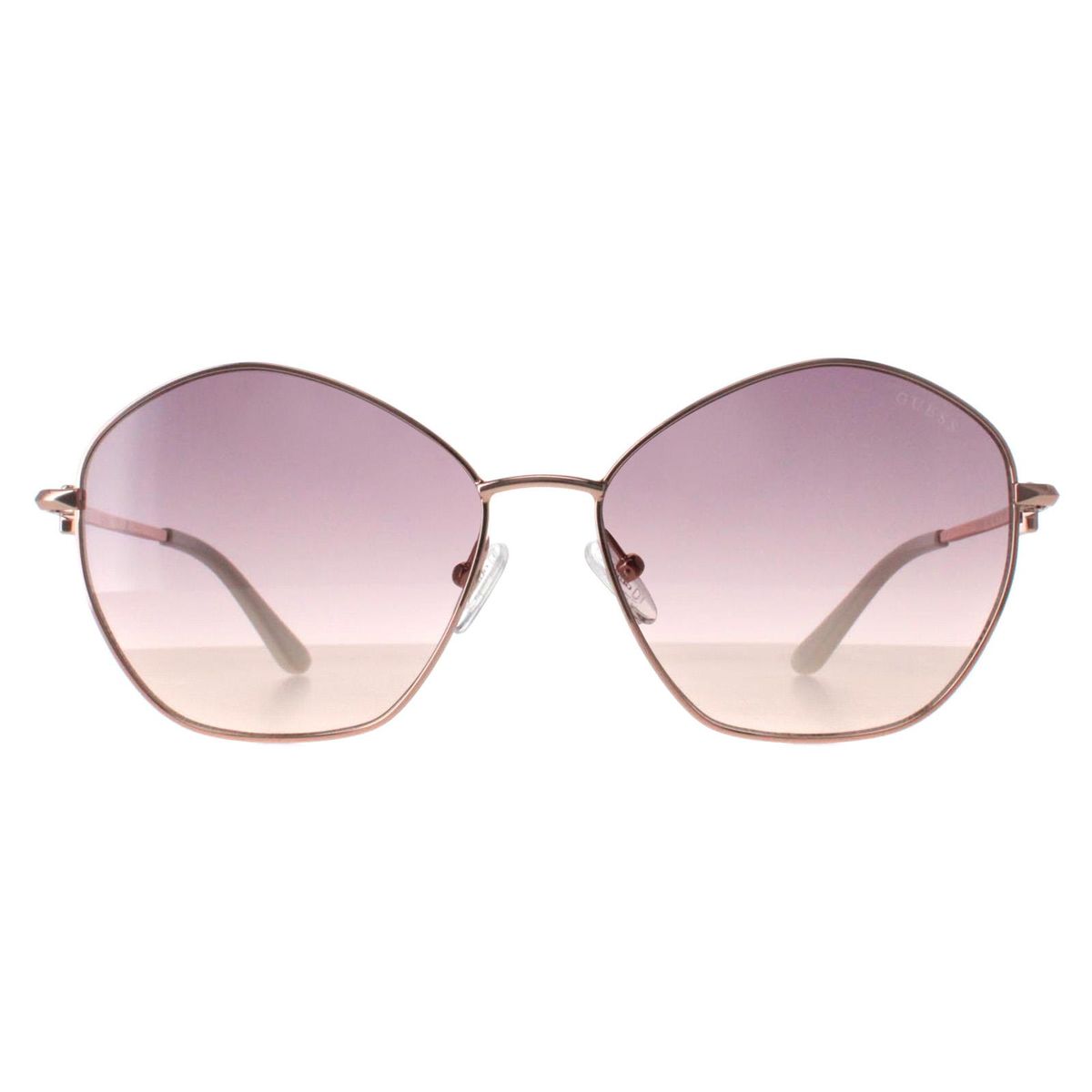 Roségoldene Sonnenbrille mit Farbverlauf