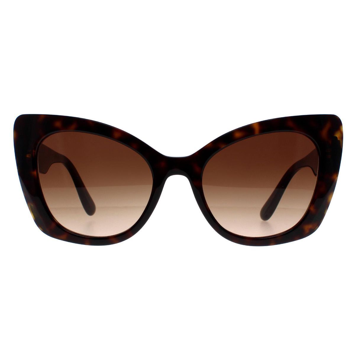 Havanna Braune Farbverlauf Cat-Eye Sonnenbrille